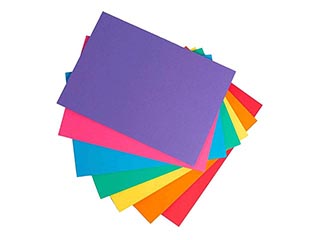 Värviline kontori paber