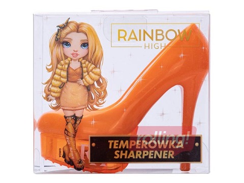 SALE Pencil sharpener Rainbow High looks of a shoe 88 mm