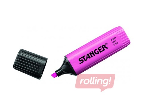 Tekstimarker Stanger, roosa, 1-5mm