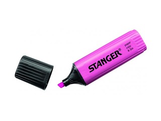 Tekstimarker Stanger, roosa, 1-5mm