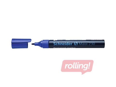 Püsimarker Schneider 230, 1-3 mm, sinine