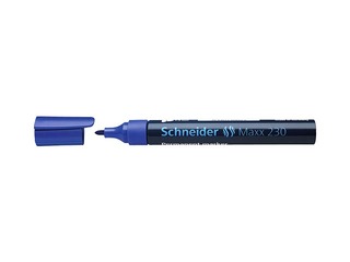 Püsimarker Schneider 230, 1-3 mm, sinine