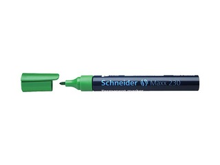 Püsimarker Schneider 230, 1-3 mm, roheline