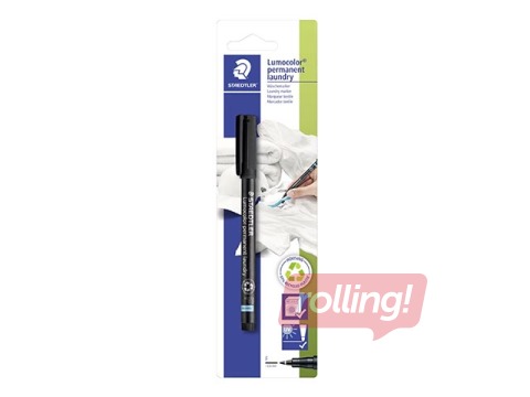 Marker laundry Staedtler Lumocolor 319 LM for textiles, 0.6 mm, black