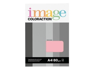Koopiapaber Image Coloraction, A4, 80 gsm, 50 lehte, Coral / Mid Pink