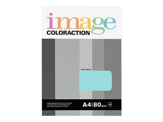 Koopiapaber Image Coloraction, A4, 80 gsm, 50 lehte, Iceberg / Pale Icy Blue