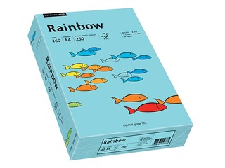 Paper Rainbow 72, A4, 160 g / m2, 250 sheets, light blue