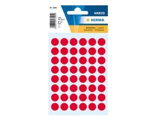 Multi-purpose labels Herma, 13 mm, red