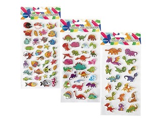 Stickers Centrum Puffy Animals, 3 sheets