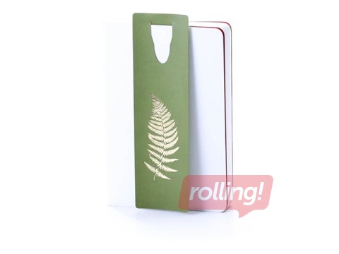 Bookmarks for book, light green