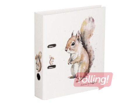 Lever arch file Pagna Save me No.2 , 75 mm, squirrel