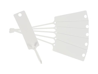 Key tag Fix-Mini, 190 x 25mm, PP, 100 pcs.