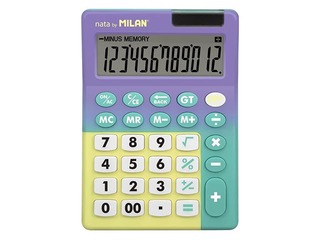 Kalkulaator Milano 151812 Päikeseloojang, lilla-türkiissinine