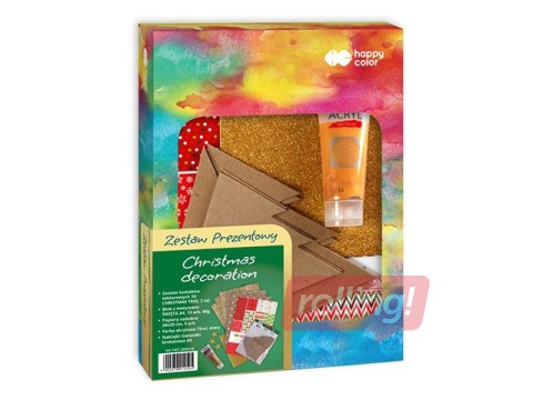 PROMO Loominguline kinkekomplekt ''Christmas Decoration'', Happy Color