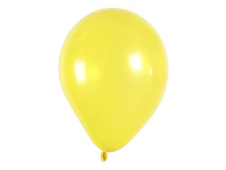 Õhupallid, 10 tk, kollane