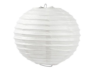 Rice paper lamp, white