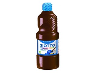 Acrylic paint Giotto, 500ml, brown
