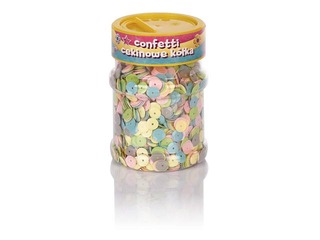 Sequin confetti, 100 gr., pastel colours