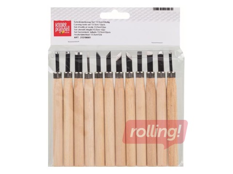 Set of carving tools for wood and linocut, 12 pcs.