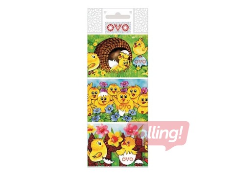 Stickers OVO, for laminating eggs, 9 pcs.