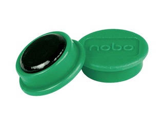 Magnets Nobo, 23 mm, 10 pcs., green