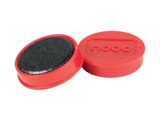 Magnets Nobo, 32 mm, 10 pcs., red