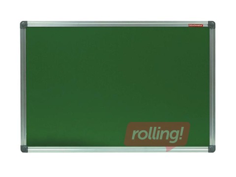 Kriidi- ja magnettahvel Classic Memoboards, roheline, 200 x 100 cm