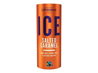 Холодный кофейный напиток Löfbergs Ice Salted Caramel Fairtrade, 230мл