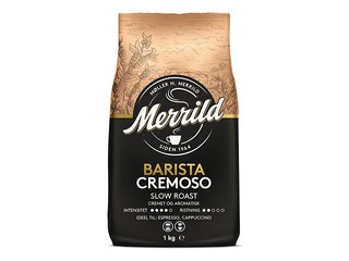 Kohvioad Merrild Barista Cremoso,1 kg + KINGITUS! Osta kohviube ja saad kingituse!