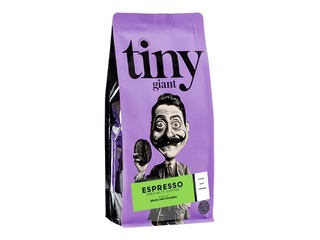 Coffee beans, Espresso, blend - Brazil and Colombia, Tiny Giant, 1 kg