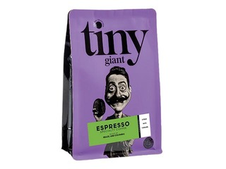Coffee beans, Espresso, blend - Brazil and Colombia, Tiny Giant, 250g
