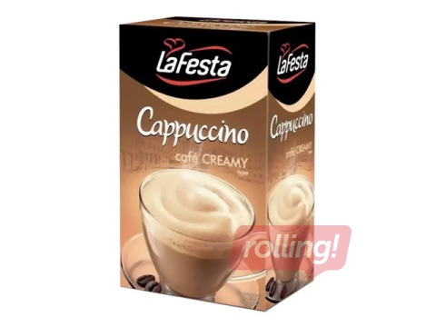 Cappuccino jook kooremaitsega, LaFesta, 12,5 g x 10 tk