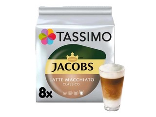 Kohvikapslid Tassimo, Latte Macchiato Classico, 8 tk.