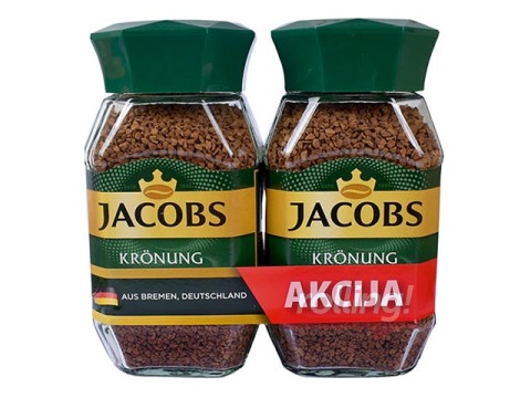 Lahustuv kohv Jacobs Kronung, 200g x 2 tk.