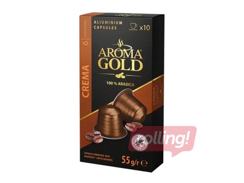 Kohvikapslid AROMA GOLD, Crema, 55g