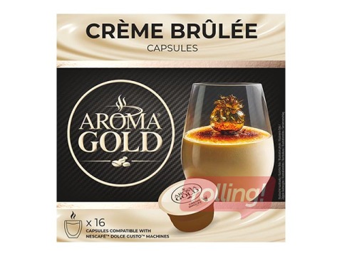 Kohvikapslid AROMA GOLD, Creme Brulee, 256g