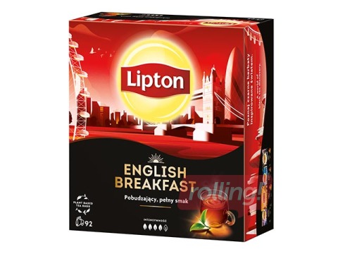Must tee Lipton English Breakfast, 92 pakki.