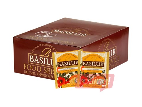 Puuviljatee Basilur Fruit Infusions Indian Summer, 100 pakki