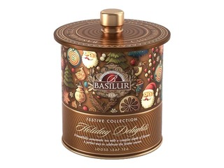 Melnā tēja Basilur Festive Collection Holidays Delights, 75 g