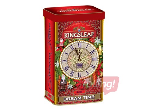 Melnā tēja Basilur Dream Time Collection Kingsleaf Ruby, 75 g