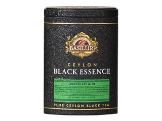 Must tee Basilur Black Essence, Šokolaadimünt, 100 g