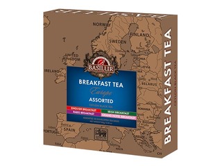 Must tee Basilur Breakfast tea collection, Euroopa, 40 x 2 g