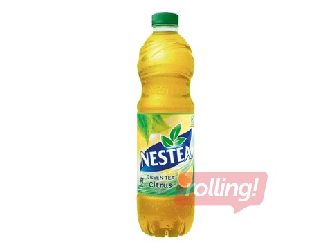 Jäätee, roheline, tsitruseline, Nestea, 1,5 l