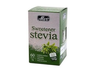 Saldinātājs Stevia ALVO, 2g x 60gab.