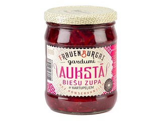 Cold beetroot soup with potatoes, Frauenburgas gardumi, 500 g