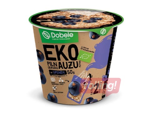 Kaerakruup Dobele, EKO, mustsõstardega, 50g