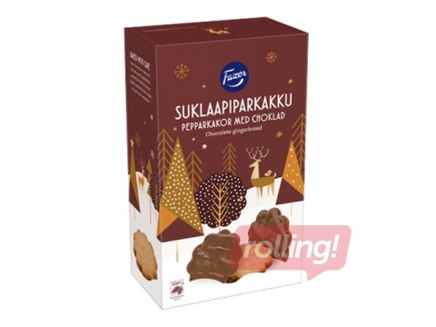 PROMO Piparkoogid ''Fazer'' šokolaadiglasuuriga, 175g