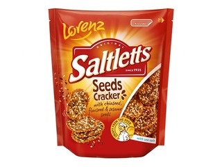 Soolased kreekerid seemnetega Lorenz Saltletts, 100 g