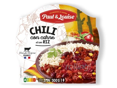 Chili Con Carne riisiga, Paul&Louise, 300g