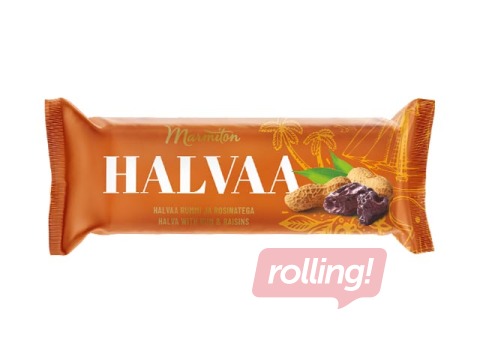 Halvaa rummi ja rosinatega, Marmiton, 200g